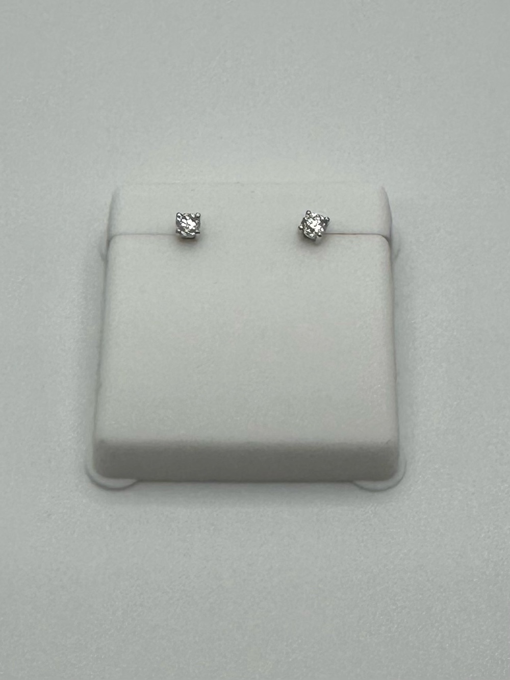 NEW✨ 925 Sterling Silver 0.25 Carat CTW Moissanite Diamond Stud Earrings